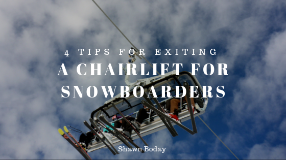 4 Tips For Exiting A Chairlift For Snowboarders