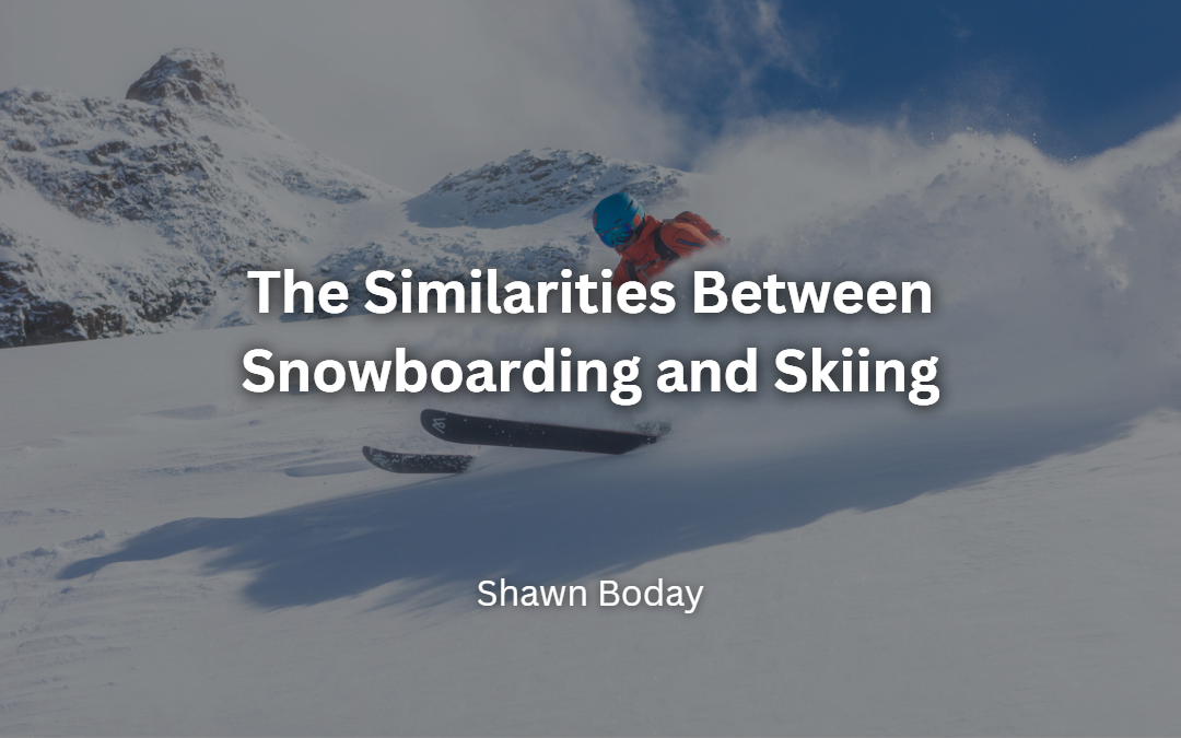 The Similarities Between Snowboarding and Skiing