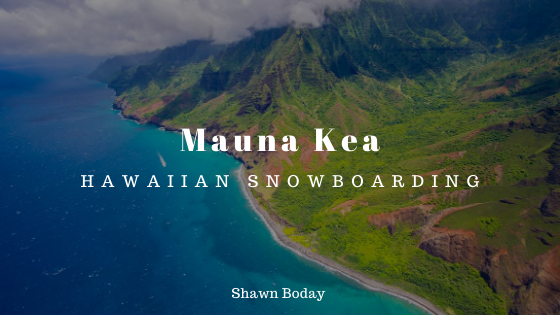 Hawaiian Snowboarding Mauna Kea