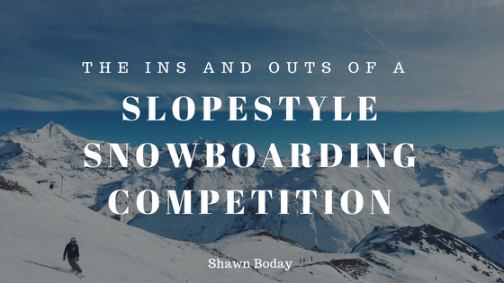 The Ins and Outs of a Slopestyle Snowboarding Competition